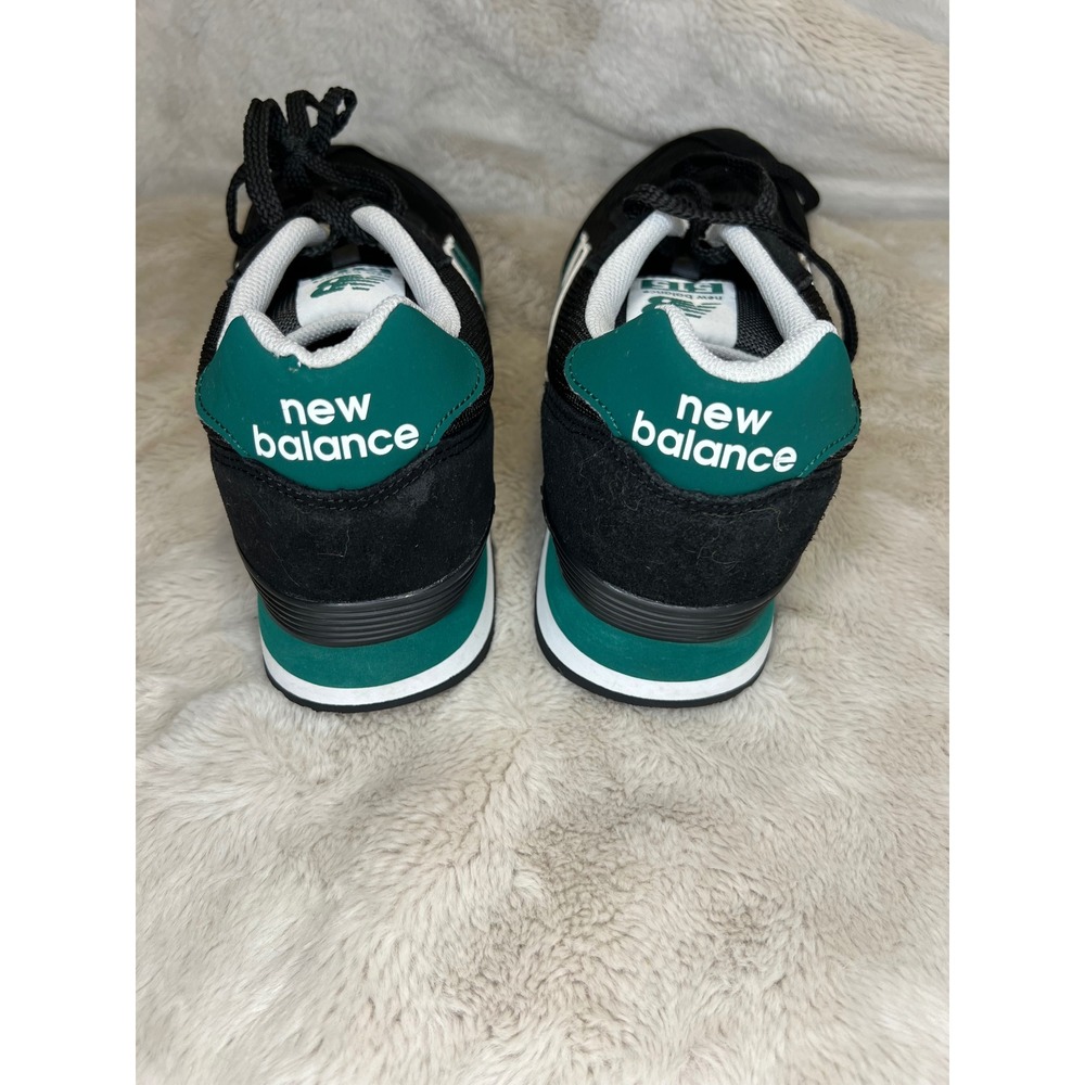 New Balance Mens 515 Sneakers Black Green ML515UGB Size 10 - Picture 5 of 9